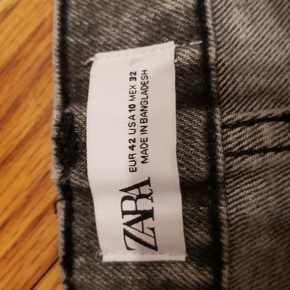 NWT Zara jeans size US 10 🐺 - Picture 4 of 5